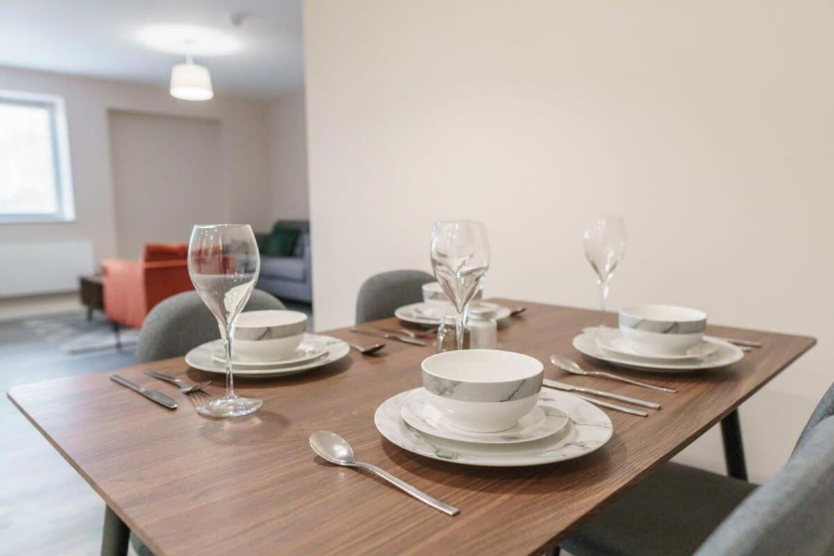 Bright 2 Bed Apartment Manchester - Sleeps 4 Exteriér fotografie